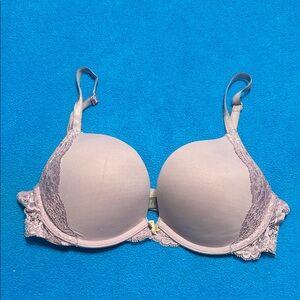 Victoria's Secret Lavender Lace Push Up Bra